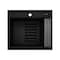 Ruvati Sink, Granite Composite, 20" W x 22.5" L x RVG1622BK - alternate 8